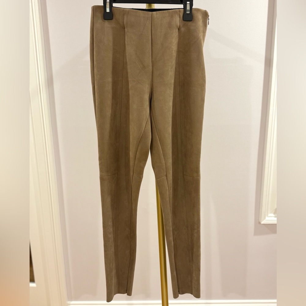 ZARA • Suède Tan Pants